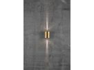Canto 2, Wandleuchte, Messing - 2X6W LED, 2700K, IP44, 230V