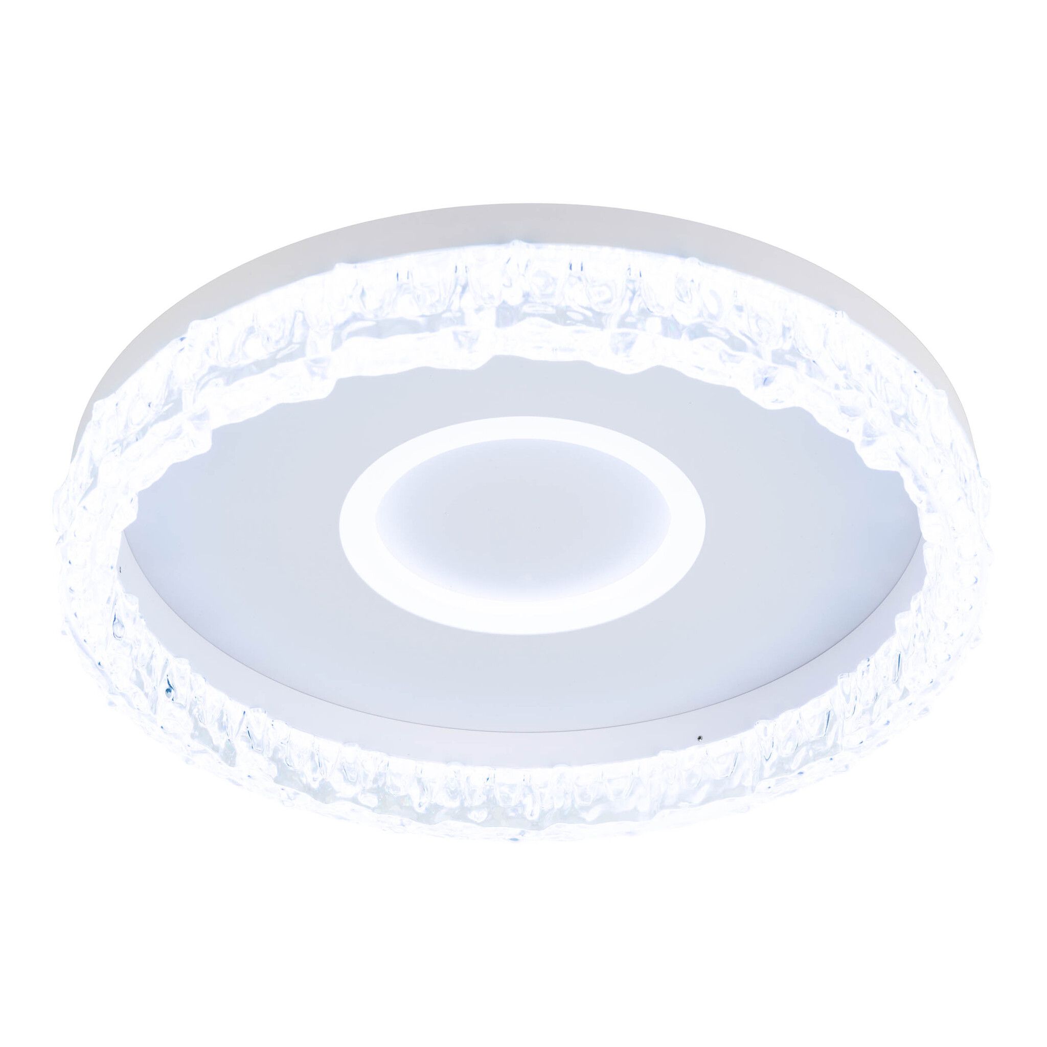 LED-CCT Deckenleuchte  GLACIRA  : 40cm weiß - IP20, LED-Modul, Weiss