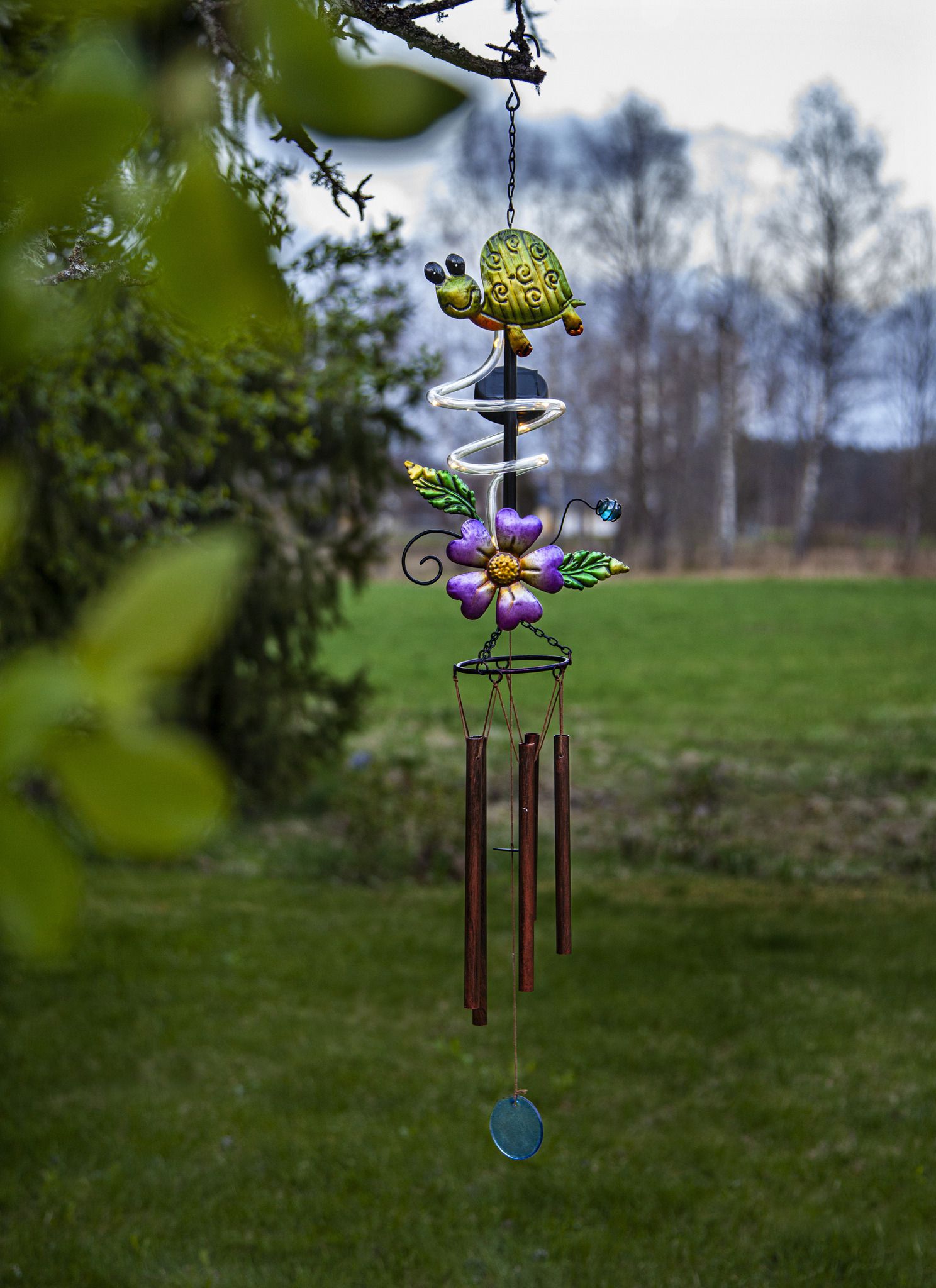 Solar Decoration Turtle - Warmweiss, IP44, Multicolor