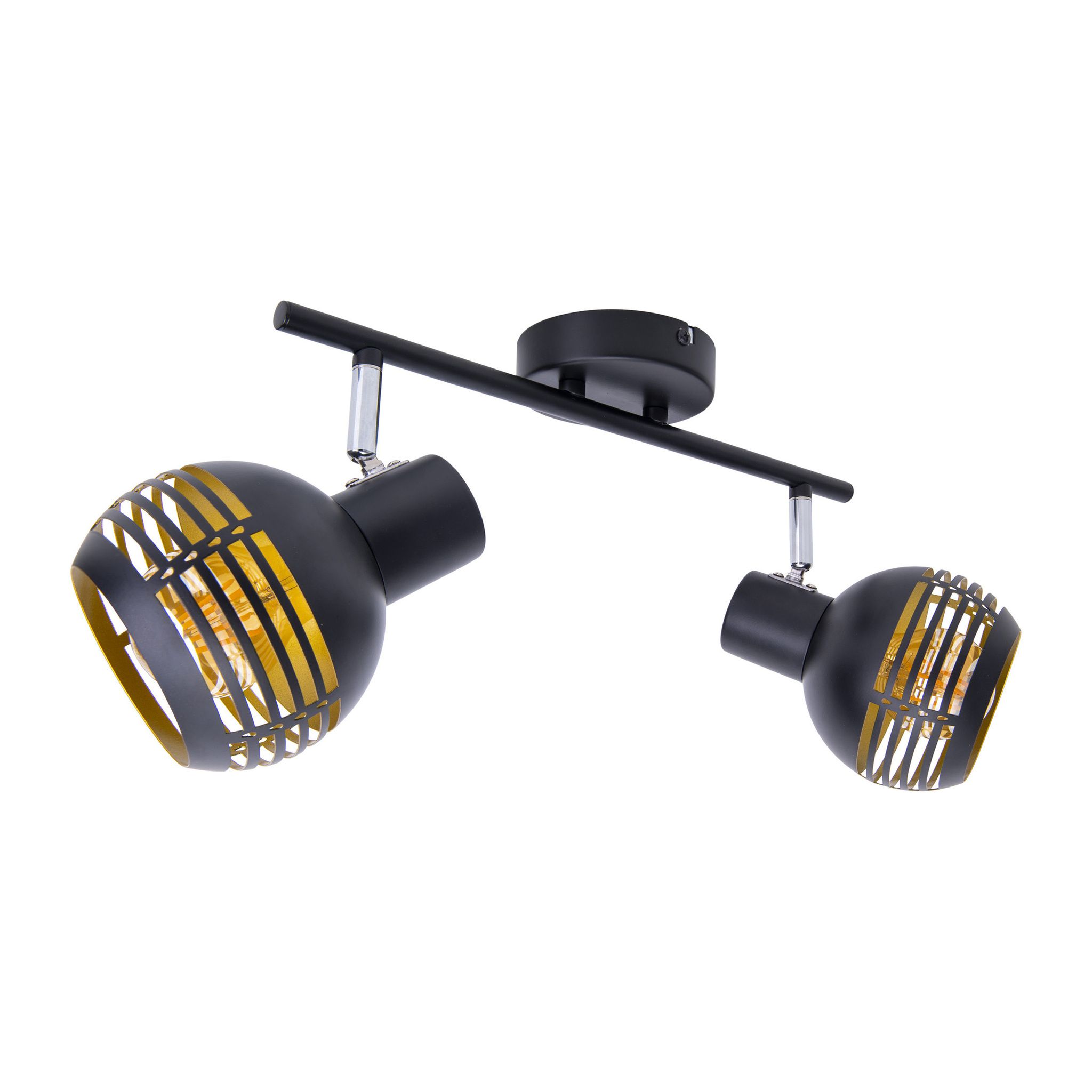 2er Deckenleuchte Spot Casco - E27, IP20