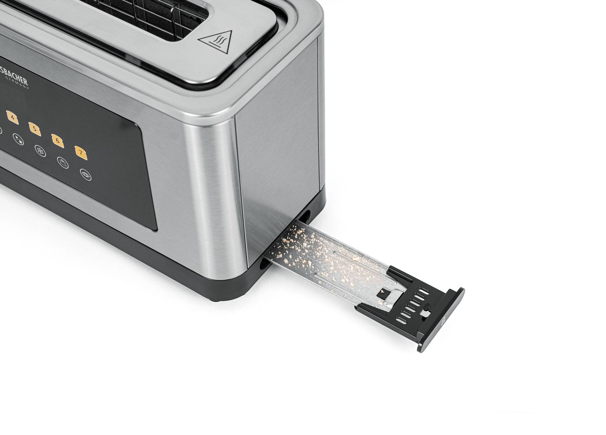 Toaster TOL 1000 - 1000W, 230V, Schwarz/Silber