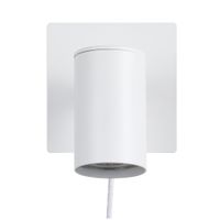 Wandleuchte FRIDA - GU10 (exkl.) max.35W, IP20, 90°, weiss, nicht dimmbar, L=85mm, B=85mm, H=115mm