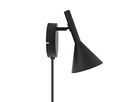 Wandleuchte Kelvis Schwarz - GU10, IP20, 230V