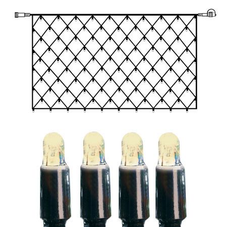 System LED Extra, Lichternetz, 200x100cm - IP 44, warmweiss, schwarz, L=200cm, B=100cm