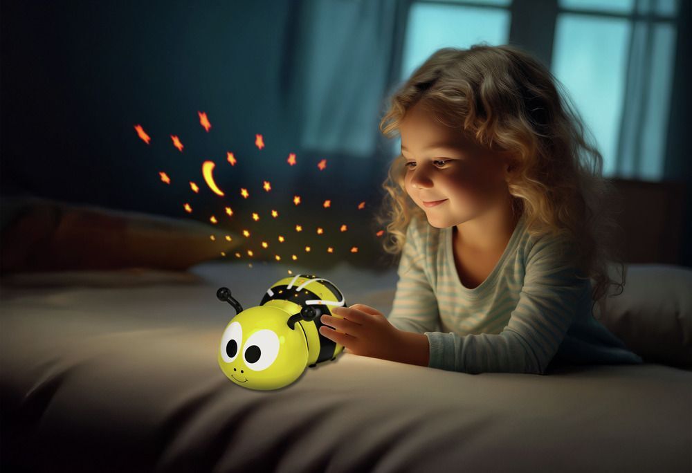 Sternenlicht Biene Mia - drei Lichtfarben