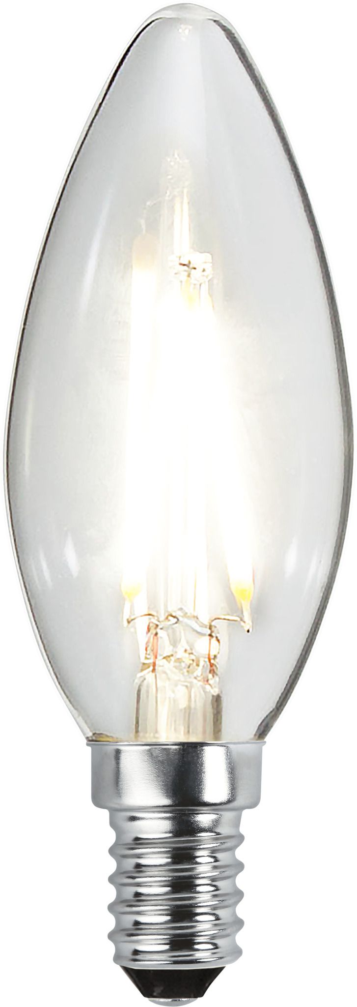 LED Leuchtmittel E14 C35 Clear - E14, 270Lm, 4000K, 2.3W, 220-240VAC