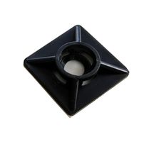 Klebesockel - 19mmx19mm, Schwarz, 20Stk.