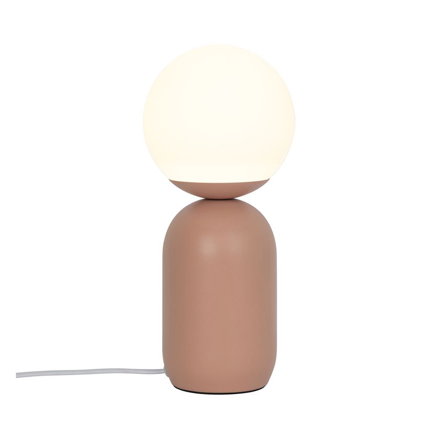 Notti, Tischleuchte, Terracotta - E14, IP20, max.25W