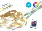 Näve LED Stripe RGB+weiß 5m indoor - Näve LED Stripe RGB+weiß 5m indoor, inkl. Trafo und Fernbedienung