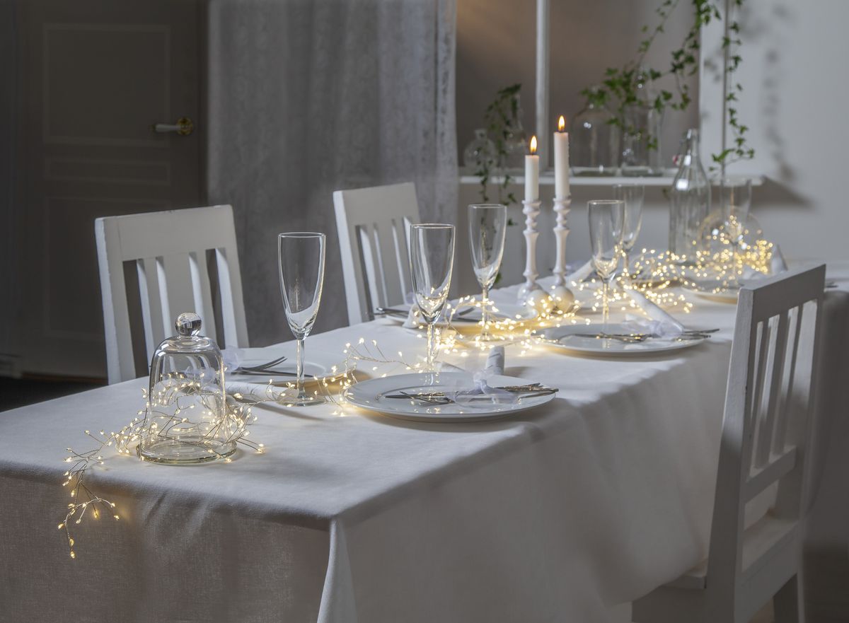 Lichterkette Dew Drop - IP20, Tageslicht, 720 LED