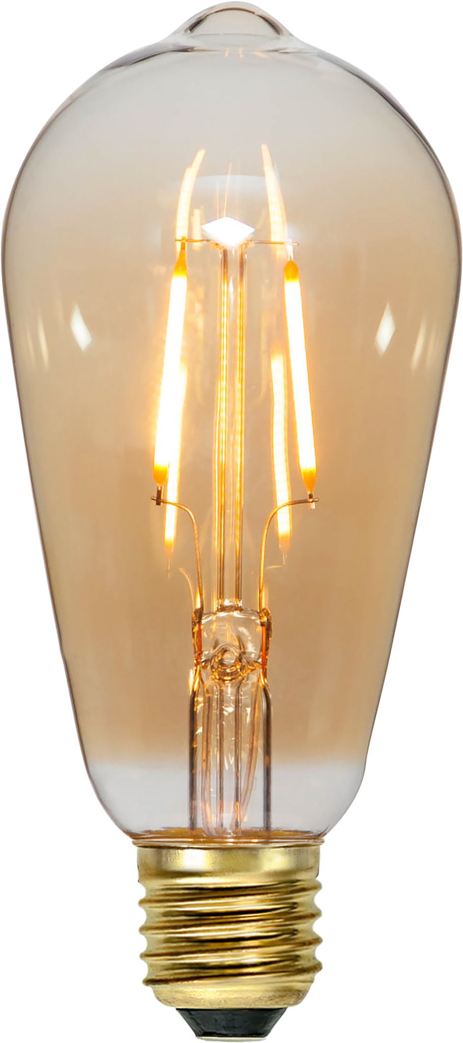 LED Leuchtmittel E27 ST64 Plain Amber - E27, 80Lm, 2000k, 0.75W, 220-240