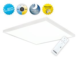 LED Wand u. Deckenleuchte Lima - LED fest verbaut, 2700-6500K, warm-kaltweiss