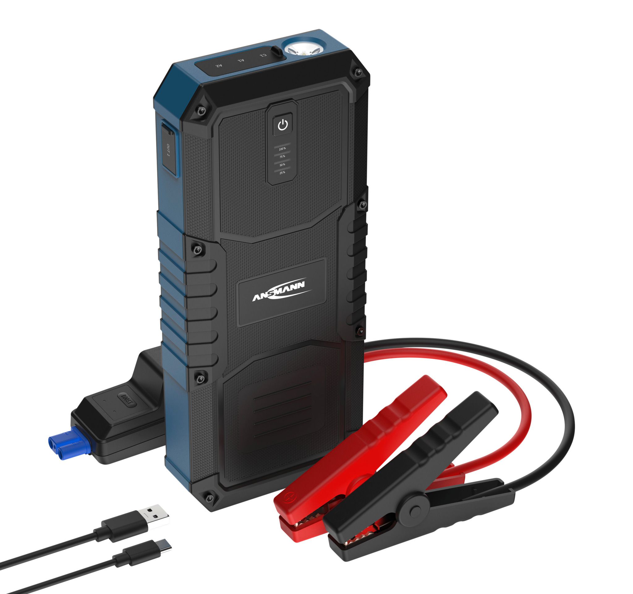Jump Starter 16.0 - USB,Powerbank, Taschenlampenfunktion