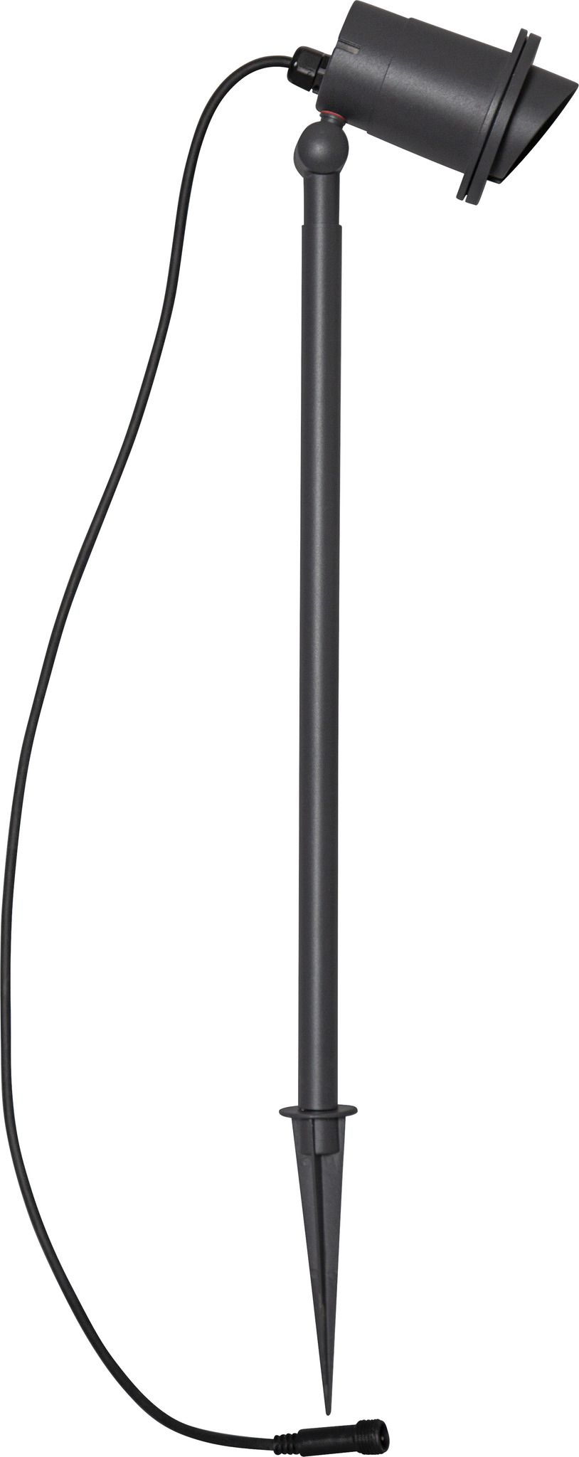Outdoor Decoration Spotlight Focus - IP44, GU10, Grau