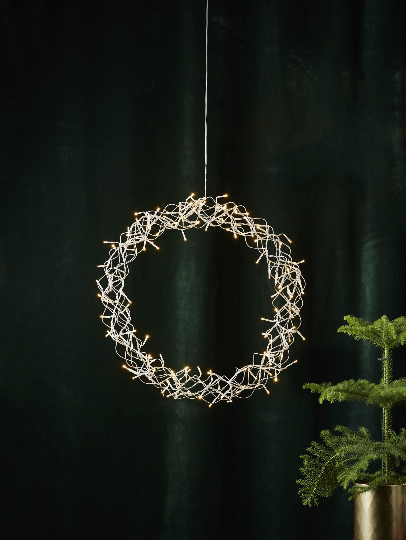 Corona Curly - IP20, Warmweiss, 136 LED