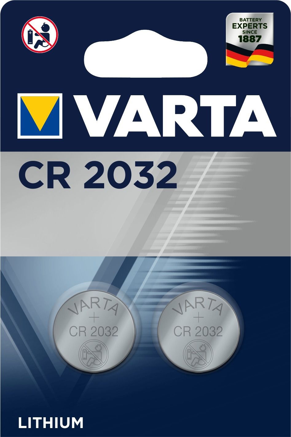Electronics Batterie CR2032 - 2er Blister