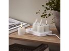 LED Kerze 6 Pack Flamme Charge - Indoor, Weiss, 8.50 cm Höhe, Timerfunktion