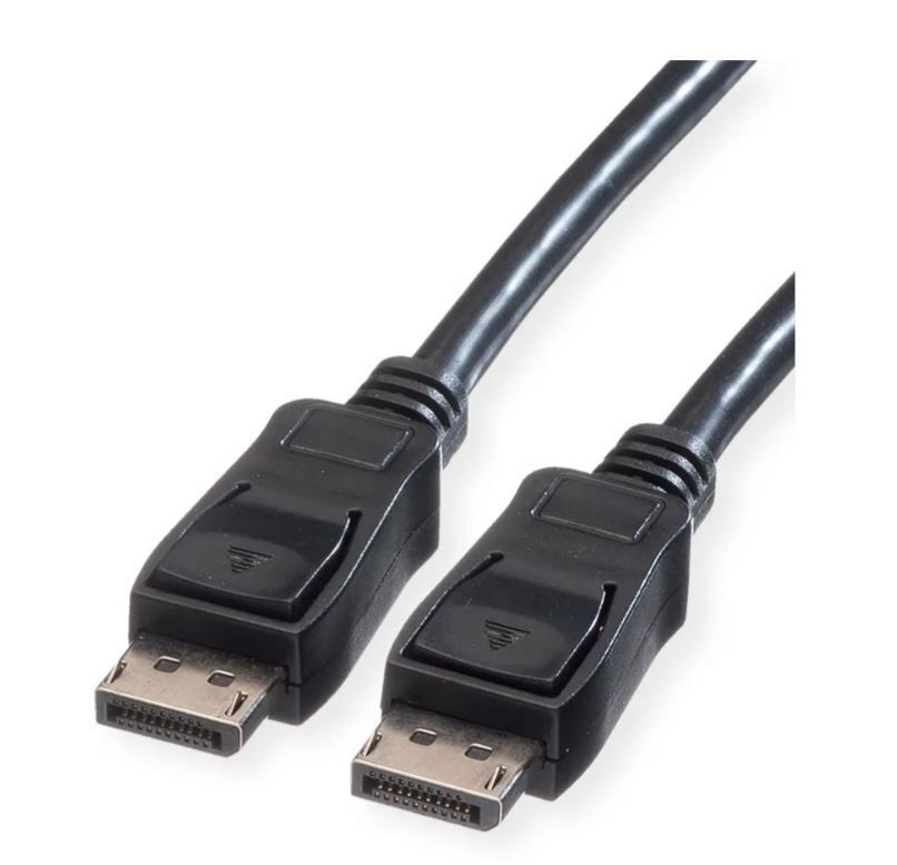 Kabel Displayport - DisplayPort Kabel, DP ST - ST, schwarz, 2m