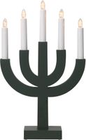 Kerzenleuchter Selma - IP20, Grün, Warmweiss