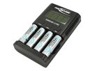Powerline 4.2 Pro - 4x AA/AAA NiMH Akkus, Ladegerät mit 5 Ladeprogrammen