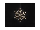 Schneeflocke Icy - IP20, Transparent, Warmweiss