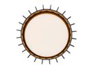 Deckenleuchte Aludra Anthrazit - 15W, E27, IP54