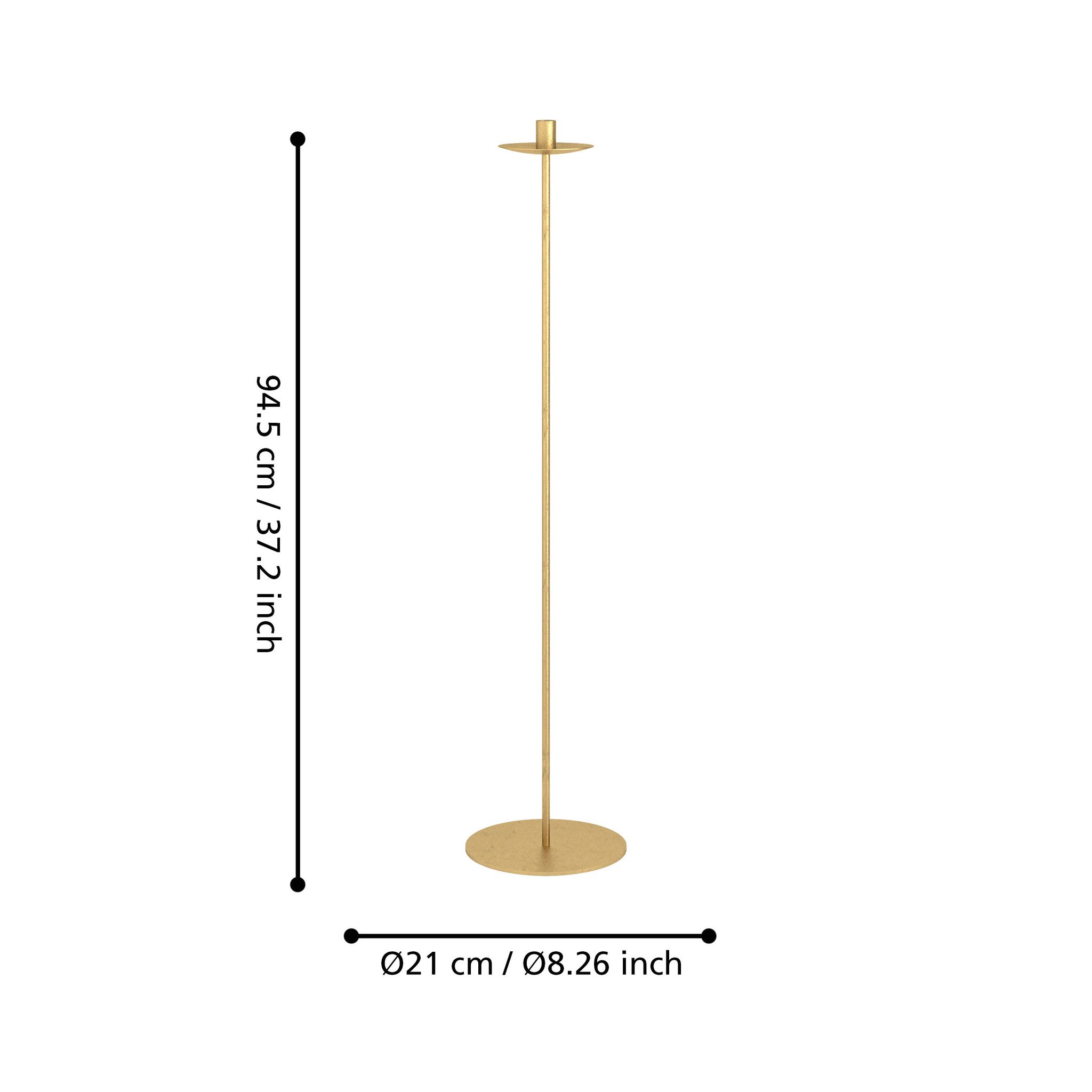 KERZENHALTER H-945 GOLDTENGGARONG - KERZENHALTER H-945 GOLDTENGGARONG