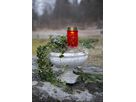 Solar Kerze Hearty - IP44, Warmweiss, 1 LED