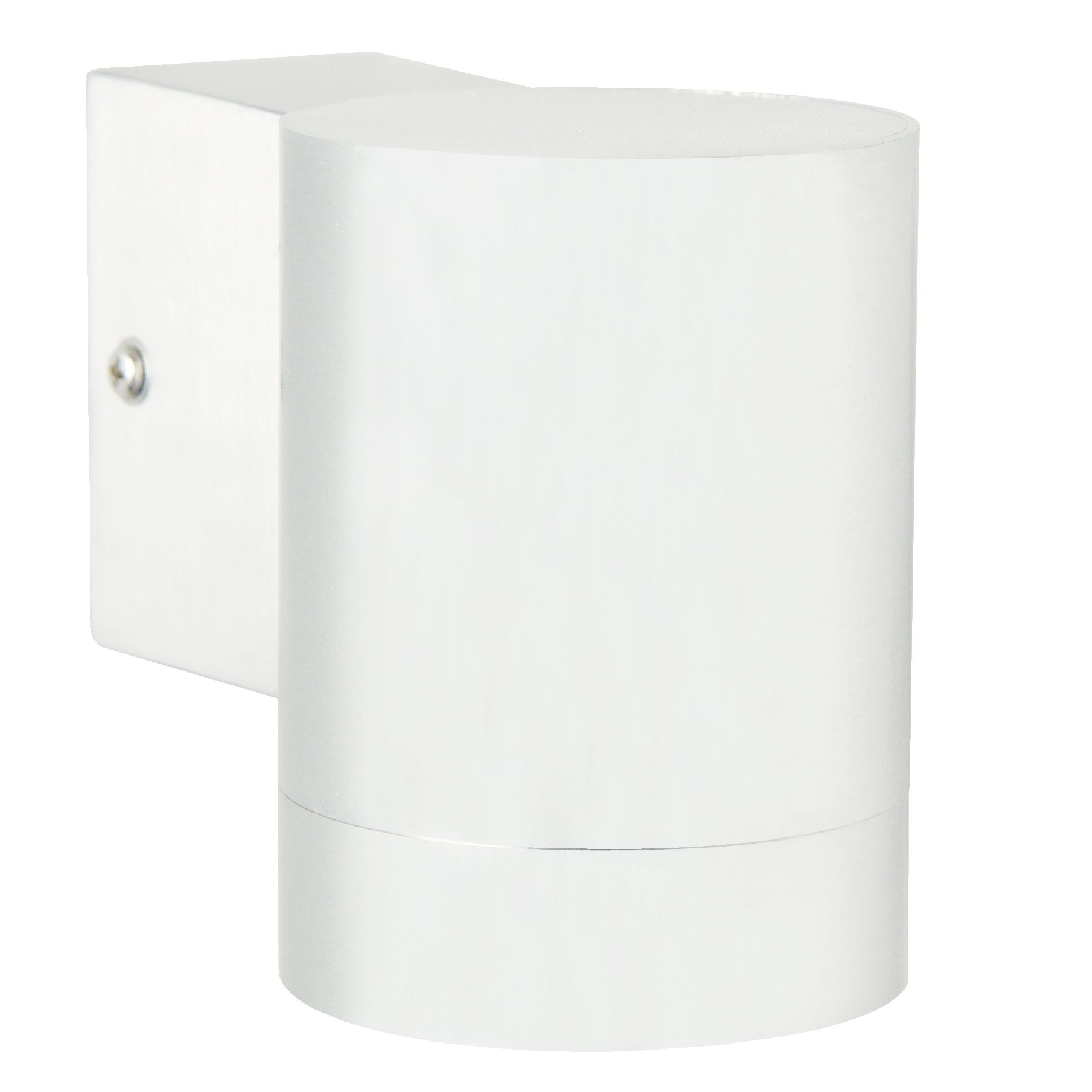 Wandleuchte Tin Maxi - 1xGU10 (exklusiv), max.35W, IP54, weiss, dimmbar (optional Leuchtmittel), D=76mm, H=105mm