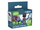 Taschenlampe COB LED-Leuchte mit 9V Batterie - 60lm, IP20, Schwarz