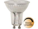 LED Leuchtmittel GU10 MR16 Spotlight Glass - GU10, 540Lm, 2700K, 4.9W, 220-240VAC