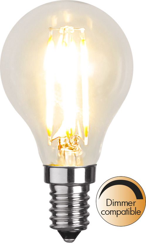 LED Leuchtmittel E14 P45 Clear - E14, 470Lm, 2700K, 4.2W, 230V