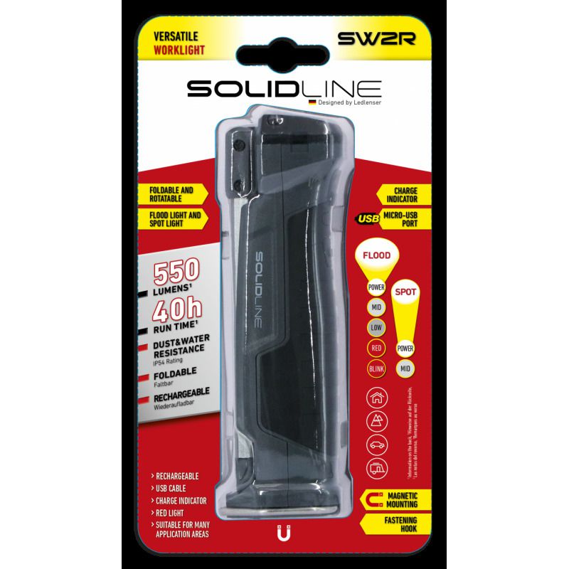 Solidline SW2R - 550lm, ABS-Kunststoff
