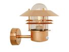 Blokhus, Wandleuchte m Sensor, Kupfer - E27, max. 60W, IP54