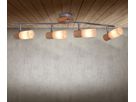 4er Wand. u, Deckenspot Todtnau - E14, 20W, IP20