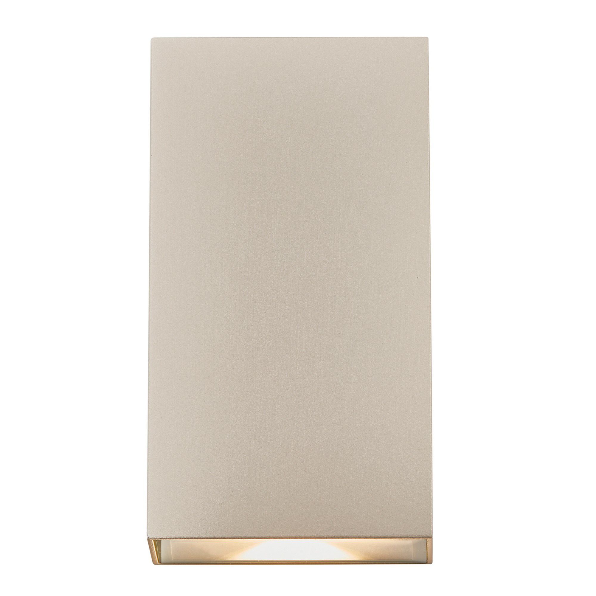 Rold - 2X5W, 2x350lm, 3000K, IP54, CRI 80, 2x125°, geschliffen, nicht dimmbar, L=90mm, B=55mm, H=160mm