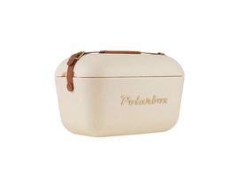 Polarbox Retro Cooler Nevera Cream Gold 12l - Kühlbox, 12l, Vintage Design
