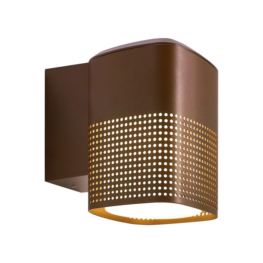 Wandleuchte Sidara  Seasidemetallischbraun - 15W, E27, IP54