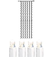 System LED Extra, Vorhang, 100x400cm - Weiss, Kaltweiss