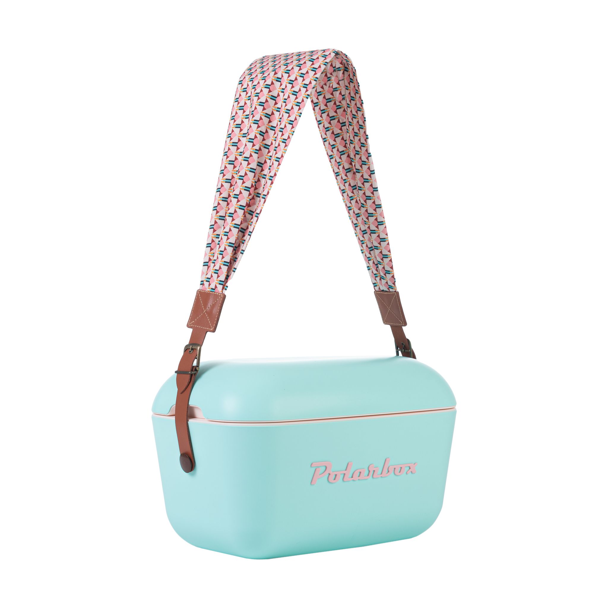 Polarbox Textil-Umhängelasche Geometric - Optionaler Baumwoll-Strap für die Polarbox