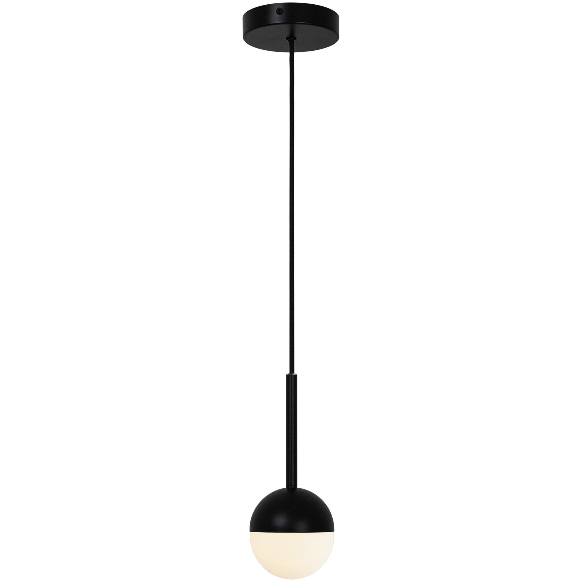 Contina, Pendelleuchte, Schwarz - IP20, G9