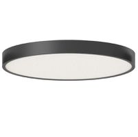 LED Anbauleuchte GAME 450 Down - 28W, 2650lm, 4000K , IP40, CRI 90, 90°, schwarz, DALI dimmbar, D=450mm, H=78mm