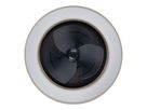 LED-CCT Deckenleuchte  VALENTO  inkl. Ventilator : 51cm beige - IP20, LED-Modul, Beige