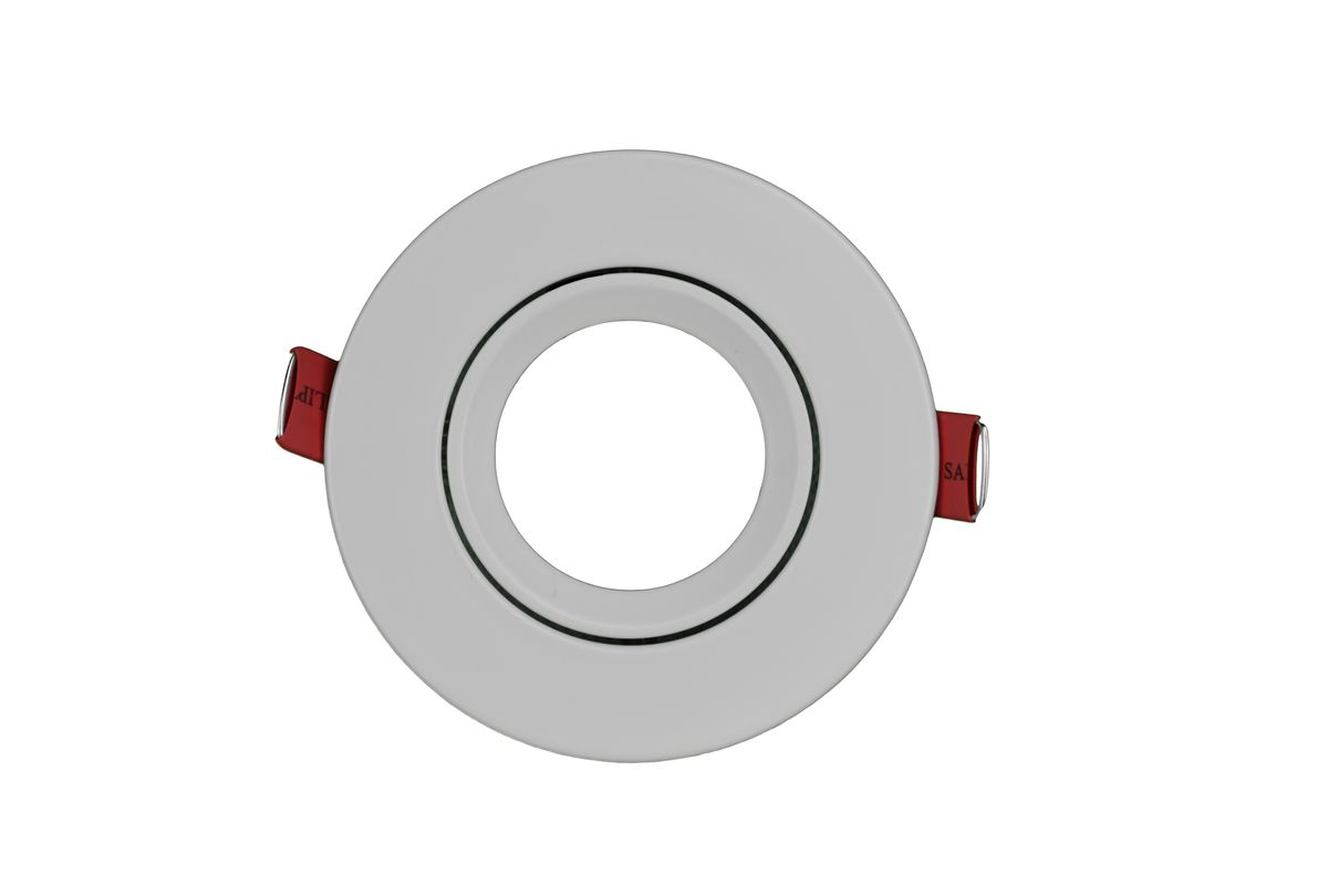 spot da incasso bianco opaco Ø80mm opaco - BL=80mm, H=25mm, D=92mm, weiss-matt