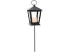 LED Grablicht Serene - Outdoor, Schwarz, 40cm Höhe, Timerfunktion