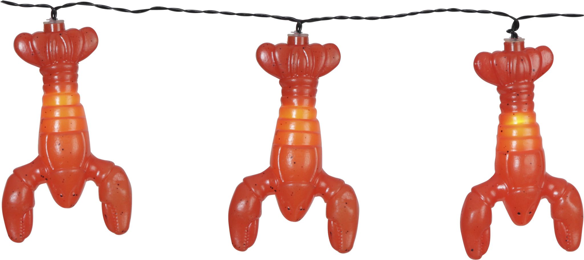 Lichterkette Crayfish Party Batteriebetrieben - IP44, Warmweiss, 8 LED's, 210cm