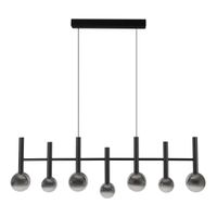 7er LED Pendelleuchte  SINGAPUR  L: 98cm schwarz - IP20, LED-Modul, Schwarz