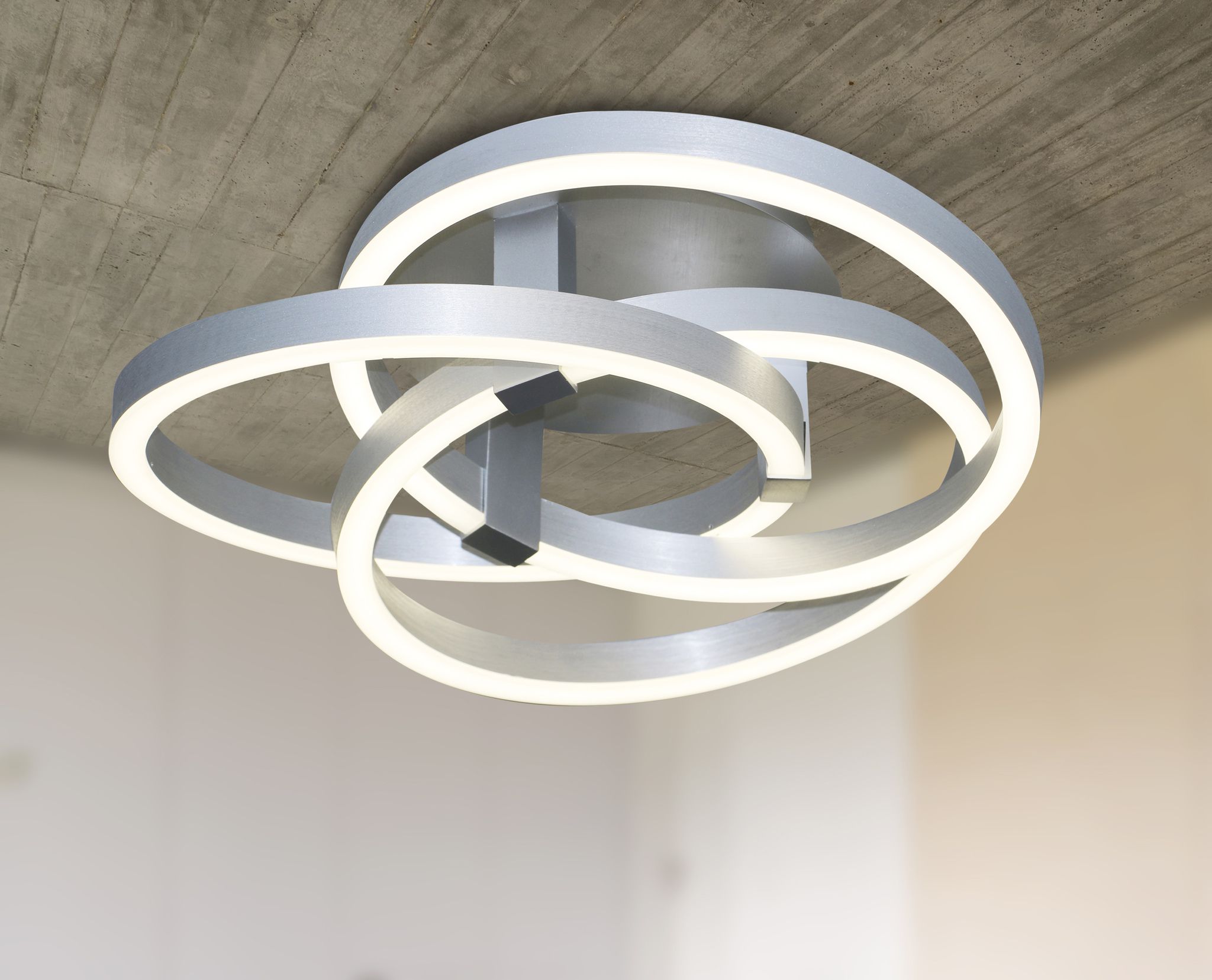 Smart Home LED Deckenleuchte Divora d: 70cm - LED fest verbaut, 2700-6500K, warm-kaltweiss