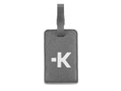 Gepäckanhänger, grau - Luggage Tag, silver/ grey