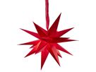 Papierstern December - IP20, Rot